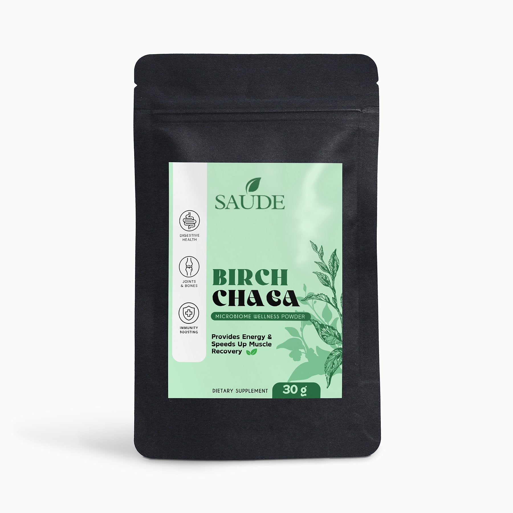 Birch Chaga Microbiome Wellness Powder